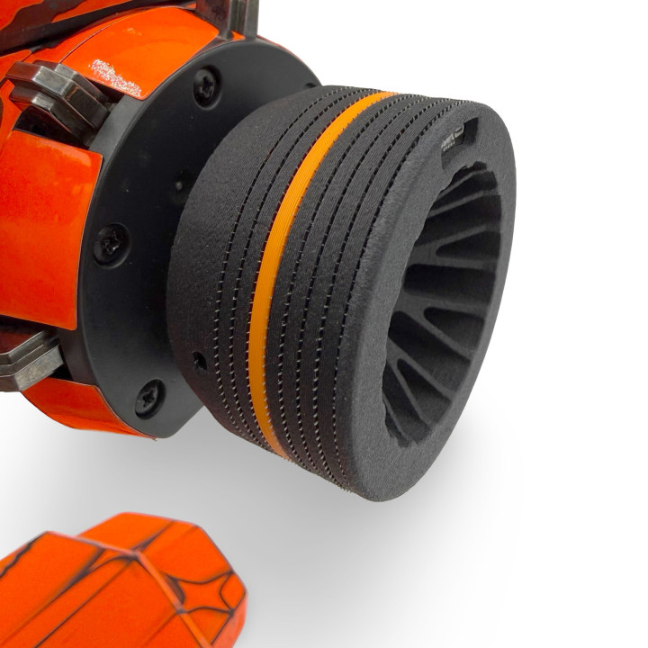 DAS-0002 Volant DAS Speed Ultimate orange fluo DAS Speed RSRC