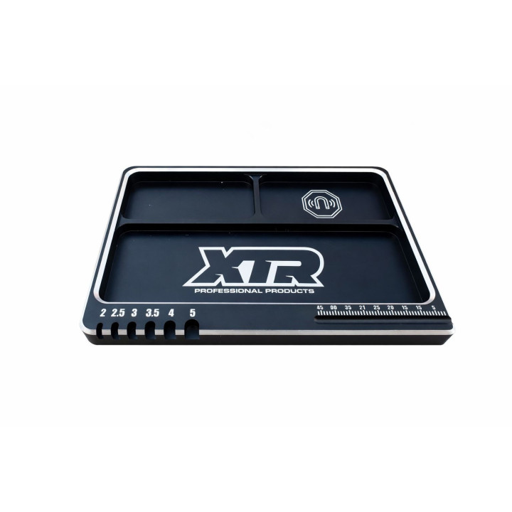 XTR-0419 XTR screws and parts aluminium tray 3 compartments XTR RSRC