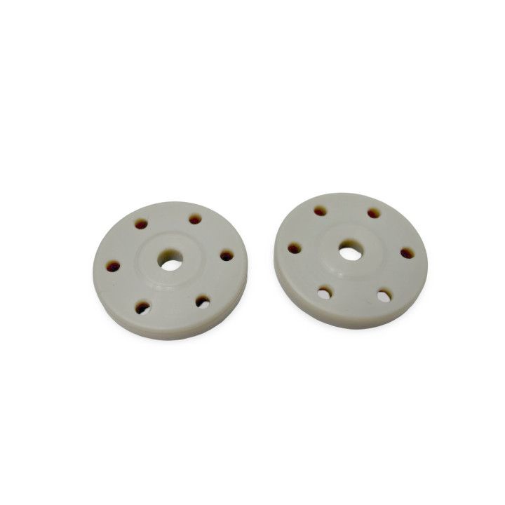 TRC000220 TRC shock pistons 6x1,4 flat (15.85mm/shaft 2.6mm/H. 2.7mm) (2) TRC Throttlefinger Racing Concept RSRC