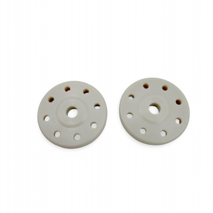 TRC000225 TRC shock pistons 8x1,3 flat (15.85mm/shaft 2.6mm/H. 2.7mm) (2) TRC Throttlefinger Racing Concept RSRC