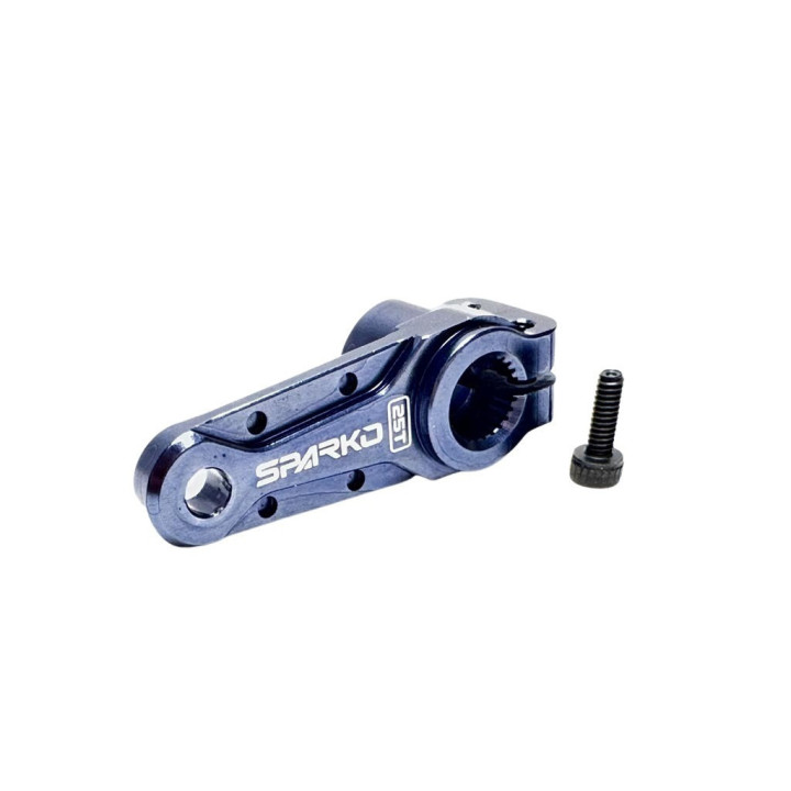 F84036OP Sparko F8 7075 25T Steering Servo Horn (Dark Blue) Sparko RSRC