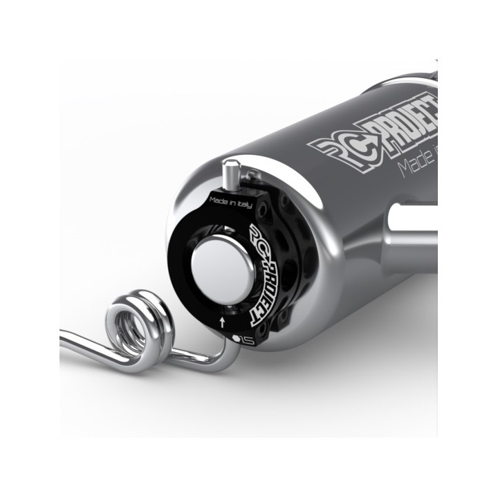RCPJ-A010-BK Support d'échappement noir « The Ring » RC Project RC-PROJECT RSRC