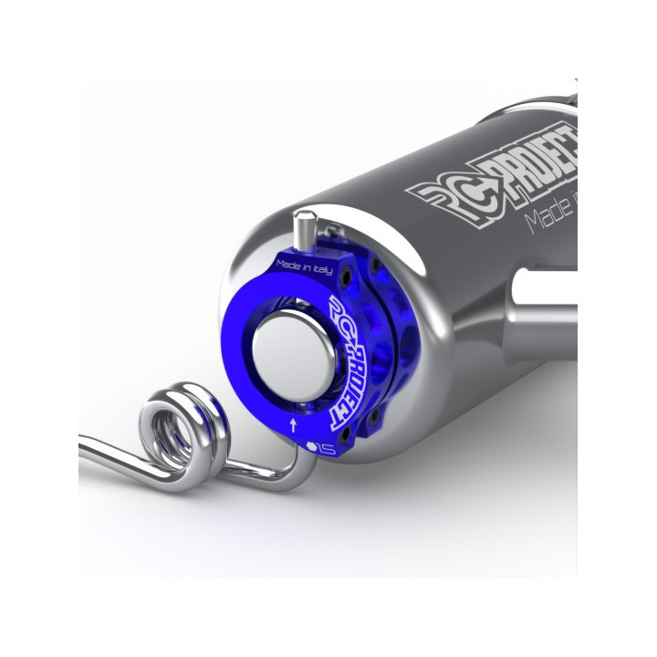 RCPJ-A010-BU Support d'échappement bleu « The Ring » RC Project RC-PROJECT RSRC