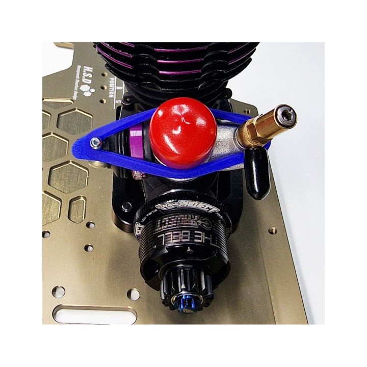 RCPJ-A036-RB RC-Project  Carburetor Rubber Band Reflex Blue (2) RC-PROJECT RSRC