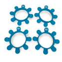 RC-Project Tire Gluing Rubber Bands Cyan (4)