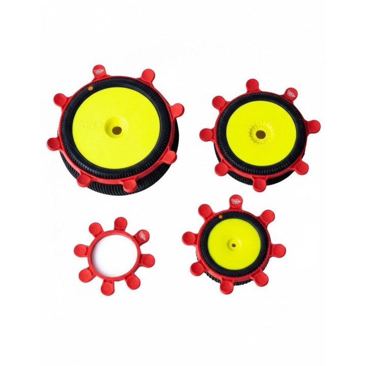 RCPJ-A024-MR RC-Project Tire Gluing Rubber Bands Maranello Red (4) RC-PROJECT RSRC