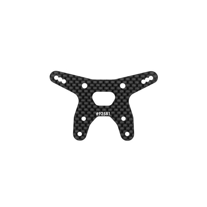 AS92581 Support amortisseurs avant FT -2mm Team Associated RC10B7.1 Team Associated RSRC