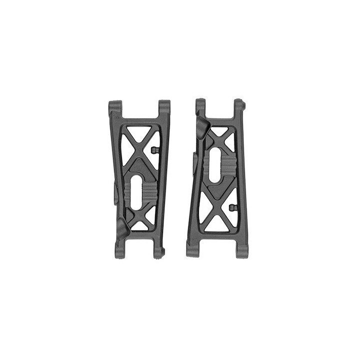 AS92575 Triangles de suspension avant graphite FT Team Associated RC10B7.1 Team Associated RSRC