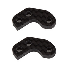 AS92468 Caster Block Link Mount Set -1mm Team Associated RC10B7 Team Associated RSRC