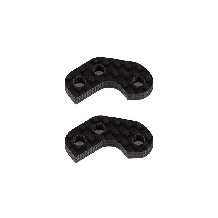 AS92469 Caster Block Link Mount Set -2mm Team Associated RC10B7 Team Associated RSRC