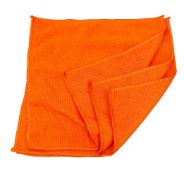  Batch of 3 Microfiber Cleaning Cloth orange or black RSRC RSRC