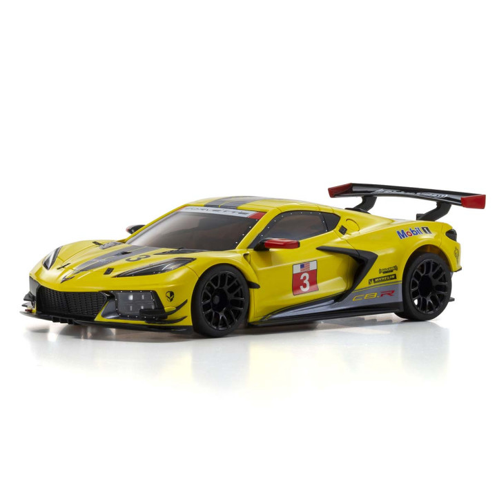 MZP244Y Kyosho Autoscale Mini-Z Chevrolet Corvette C8R Racing Yellow (W-MM) Kyosho RSRC