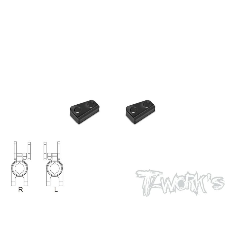 TO-279-MP11 Aluminum rear hubs set MP11 Tworkz Tworks RSRC