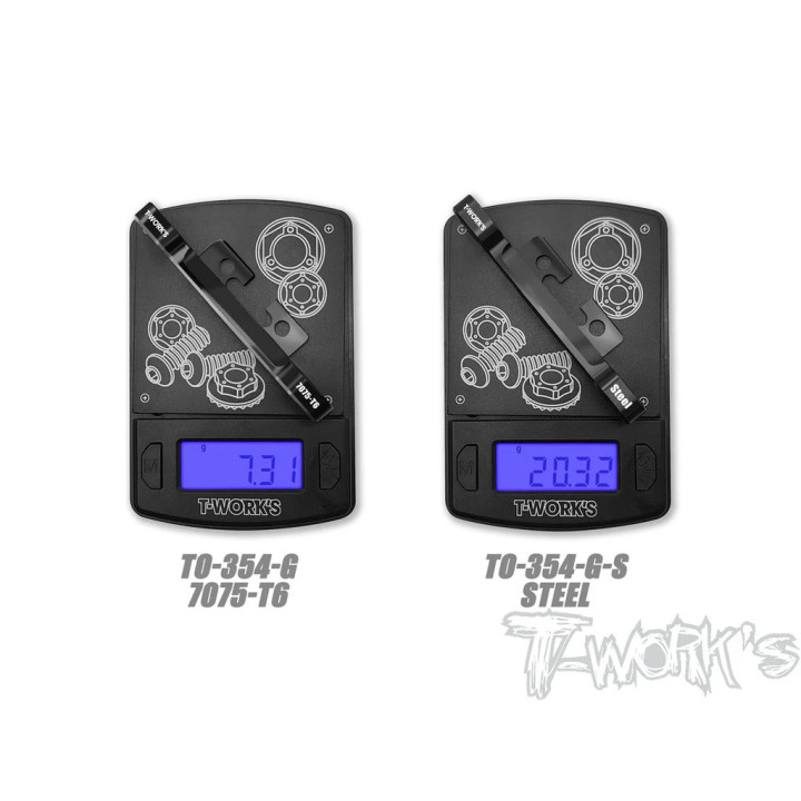 TO-354-G-S D steel suspension block +13g MP11 Tworkz Tworks RSRC