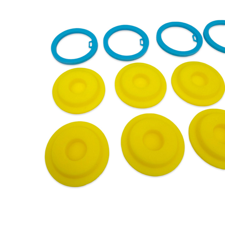 RCPJ-AEB3.2-017 RC Project shock Caps V2 TNG for Team Associated RC-PROJECT RSRC