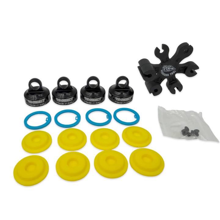 RCPJ-AEB3.2-017 Bouchons d'amortisseurs RC Project V2 TNG Team Associated RC-PROJECT RSRC