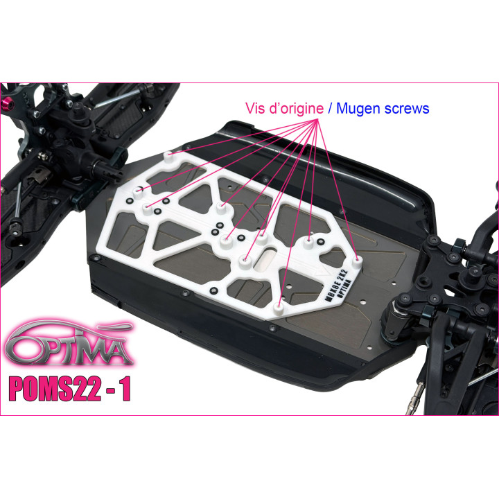 POMS22 2x2S mid-size conversion kit Mugen MBX8R-ECO Optima Optima RSRC