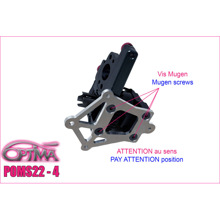 POMS22 2x2S mid-size conversion kit Mugen MBX8R-ECO Optima Optima RSRC