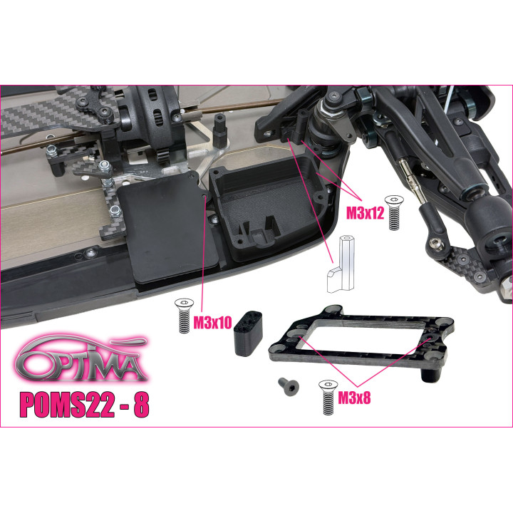 POMS22 2x2S mid-size conversion kit Mugen MBX8R-ECO Optima Optima RSRC