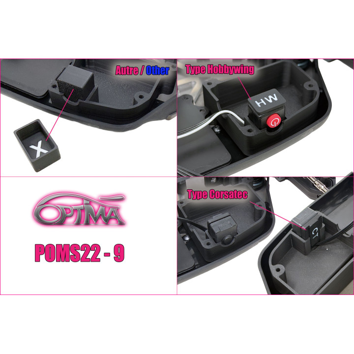POMS22 2x2S mid-size conversion kit Mugen MBX8R-ECO Optima Optima RSRC