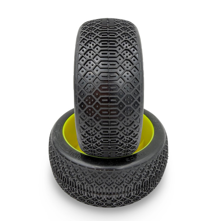 OGO Racing Cheste Tires with Inserts and Wheels for 1/8 Buggy
