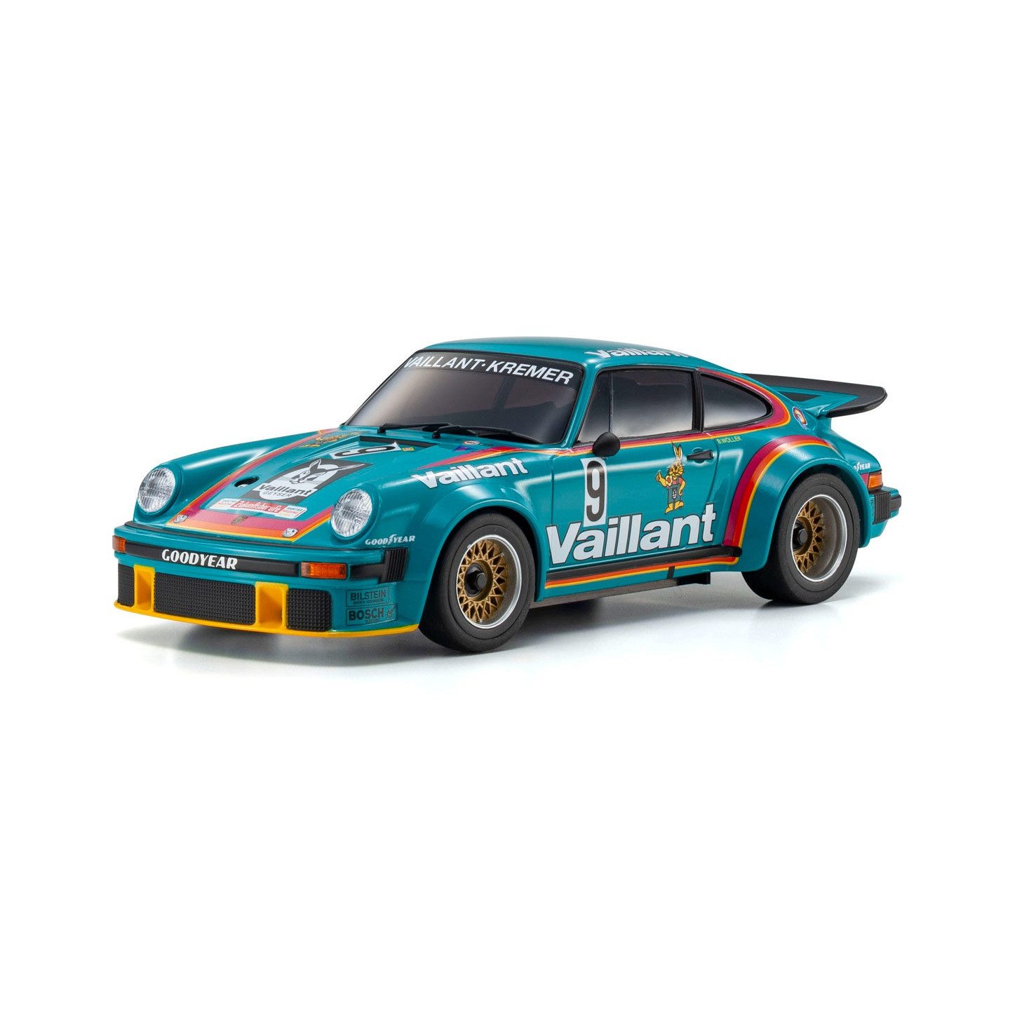 Kyosho Mini-Z MR04 RWD Porsche 934 RSR 1976 Vaillant 9 RTR 32368V