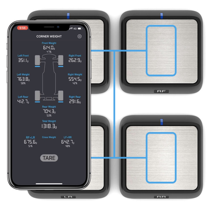 SKY500036-01 Balances d'équilibrage pour voiture RC SkyRC Sky RC RSRC