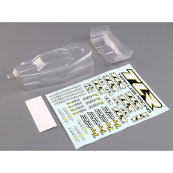 TLR330009 Lightweight Low Profile Body Wing, Clear: 22-4 2.0 TLR330009 Team Losi Racing RSRC