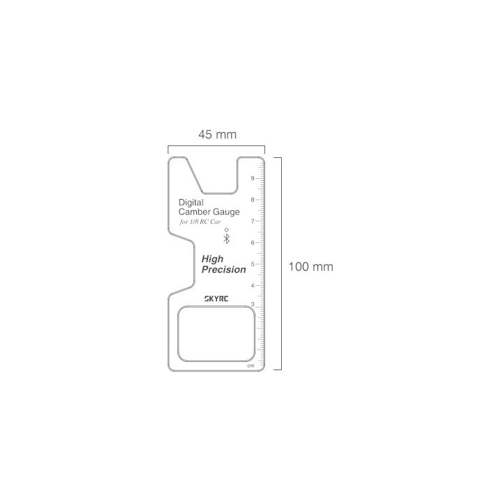 SKY500044-01 SkyRC digital camber and toe gauge RSRC