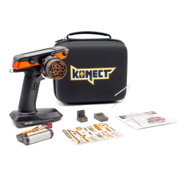 Luxury pack Konect X9S radio 2.4 GHz with 2 receivers KN-X9S-LUX-EDITION