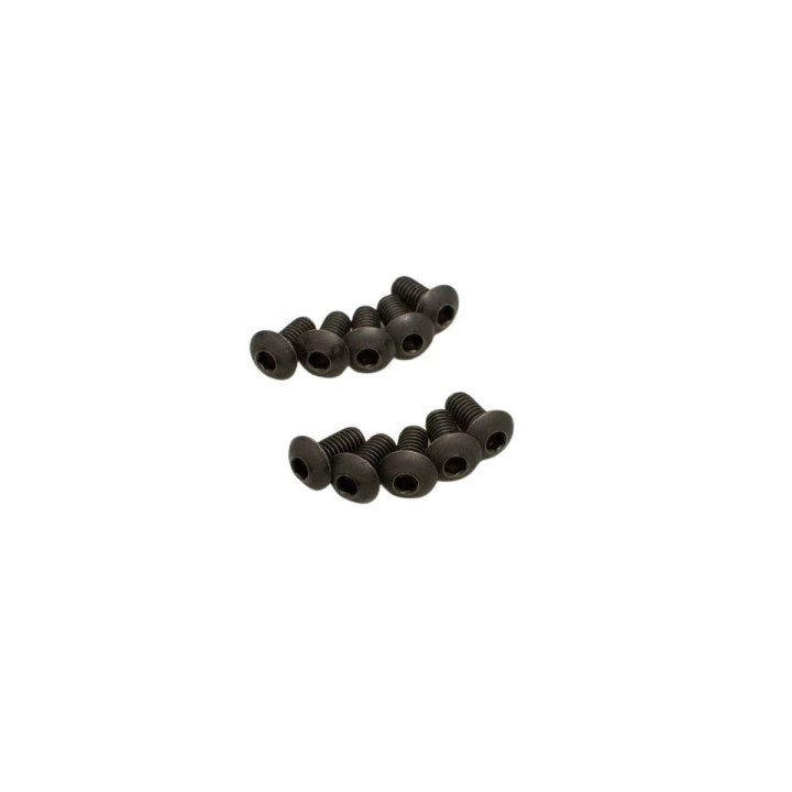 1-S14010H copy of Hex BUTTON SCREWS M4X8MM (10) Kyosho RSRC