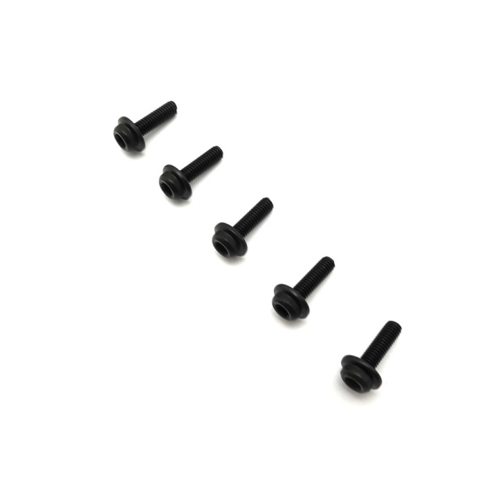 1-S23008F Vis Tete BTR Epaulee Metal M3x10mm (5) Kyosho Kyosho RSRC