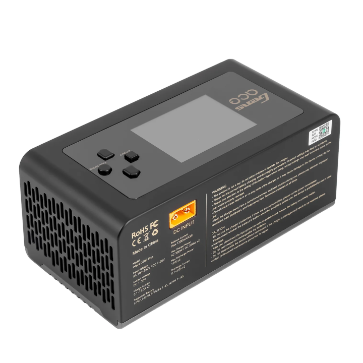 GEA300WPLUS-EW Chargeur iMars Gens Ace D300 PLUS deux sorties noir Gens ace RSRC