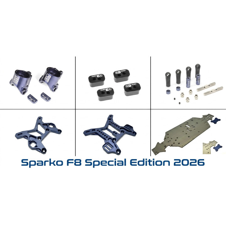 SPKF80001-26 Sparko F8 SE 2026 Buggy Nitro 1/8 4x4 Sparko RSRC