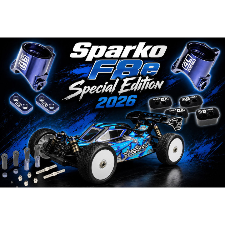 F80001EB-26 Sparko F8e 2026 Special Edition Buggy Brushless 1/8 4wd Sparko RSRC