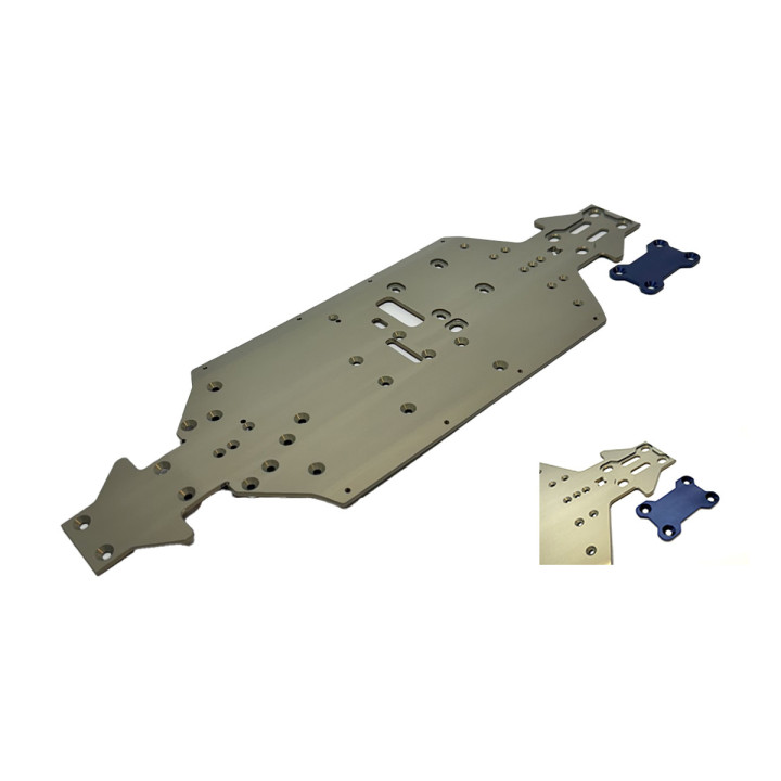 F84076 Sparko F8 7075 Aluminum Chassis (Hard Anodizing) SE Sparko RSRC