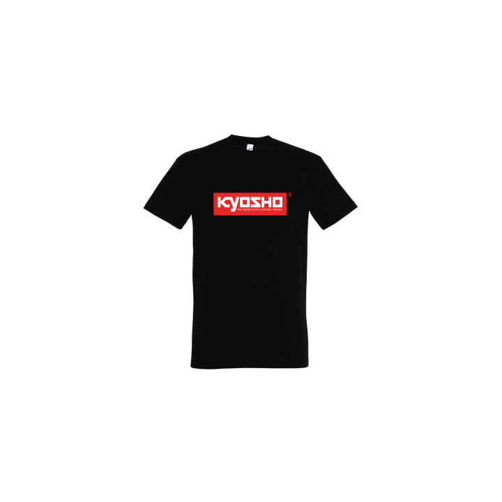 88245 Kyosho Black T-shirt 2026 black & blue logo Kyosho RSRC