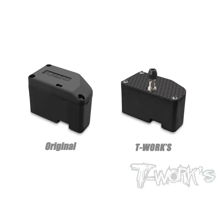 TO-269-MP11E Capot de boite radio carbone MP11 Tworkz Kyosho RSRC