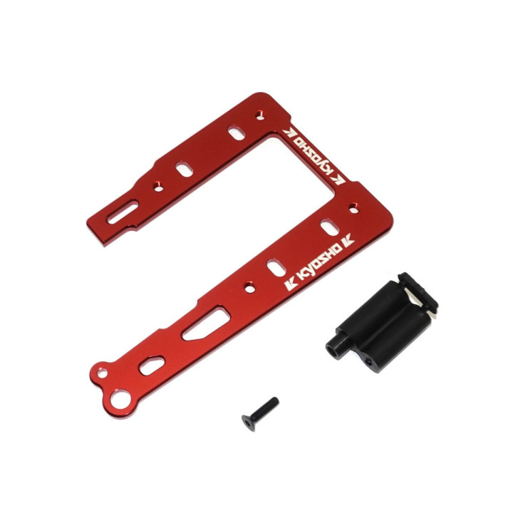 IFW709 One Piece Engine Mount Plate red aluminum MP11 Kyosho RSRC