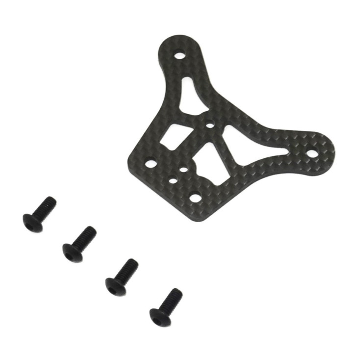 IFW710 Carbon fiber front servo saver plate Kyosho MP11/MP11e Kyosho RSRC