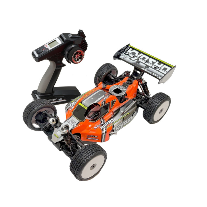 33025T1S Kyosho Inferno MP10 1/8 Nitro RTR avec moteur Picco SIX Kyosho RSRC