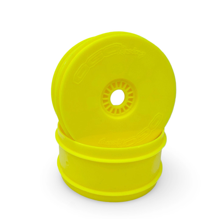 H2910 copy of OGO Dana tires with inserts and yellow wheels (2) OGO Racing RSRC