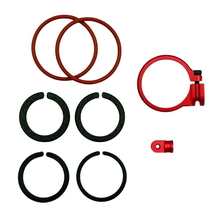 KLN-RC-2-IN-BL Retour carburateur 2 en 1 Klinik RC (noir, rouge ou bleu) Klinik RC RSRC