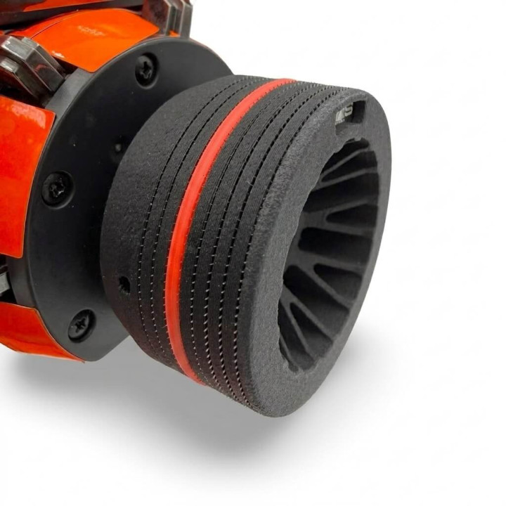 DAS-0003 DAS Speed red radio steering wheel DAS Speed RSRC