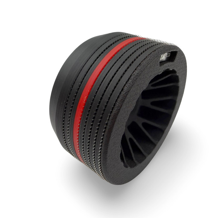 DAS-0003 DAS Speed red radio steering wheel DAS Speed RSRC