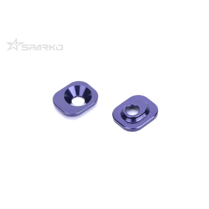 Sparko F8 7075 Aluminum Chassis Shim (2) SE - Nitro Option Parts
