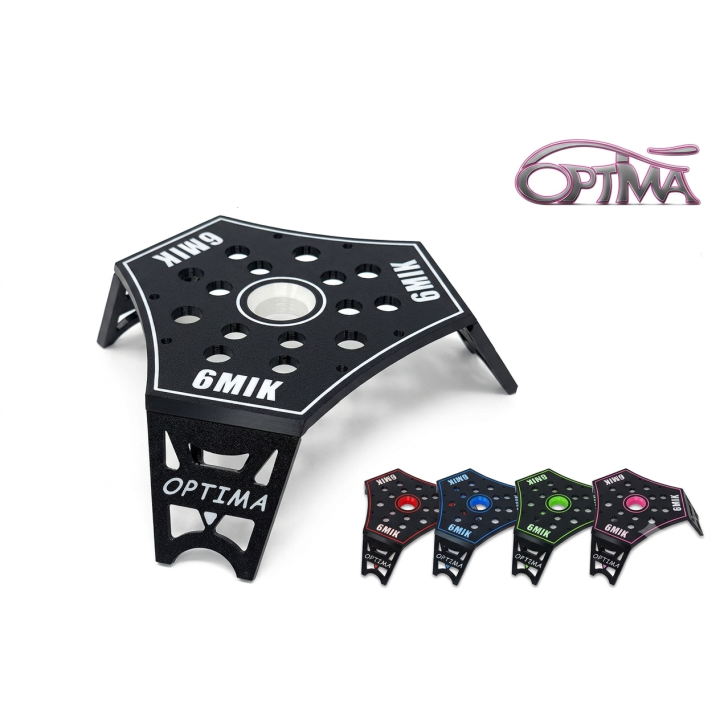 PO43 Optima multifonctions car stand (white, green, pink, red or blue) Optima RSRC