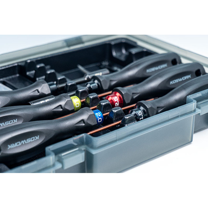 KOS13216 10 Outils avec boite de rangement Koswork Koswork RSRC