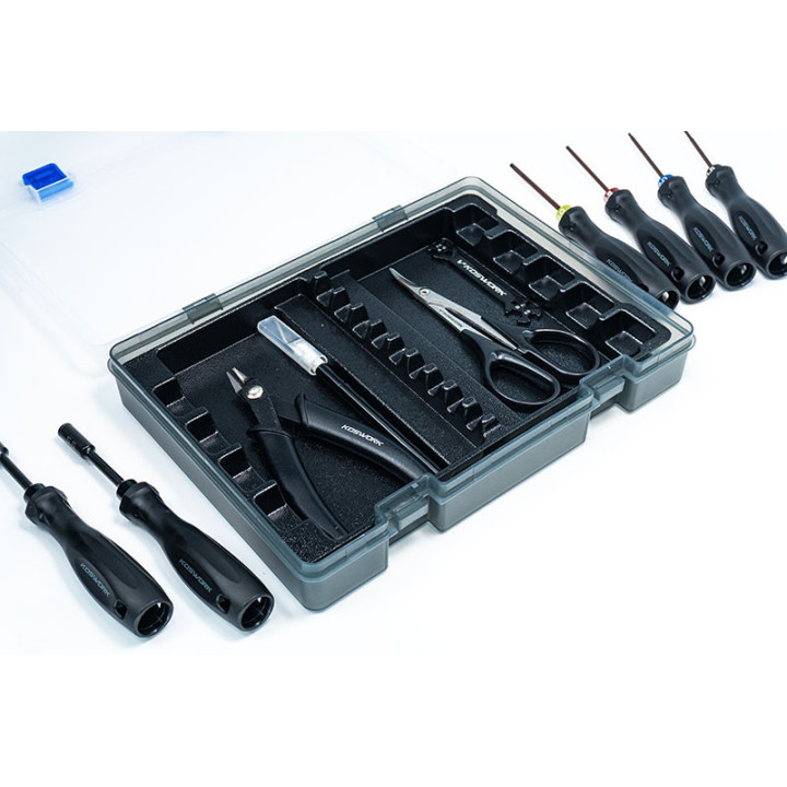 KOS13216 10 Outils avec boite de rangement Koswork Koswork RSRC