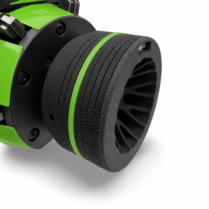 DAS-0001-G DAS Speed green radio steering wheel DAS Speed RSRC